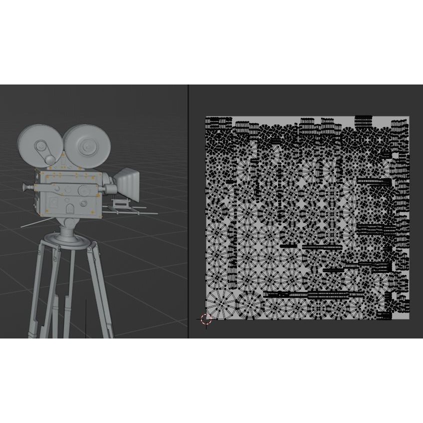 Classic Camera 3D Model – Photorealistic Vintage Design, FBX - View 27