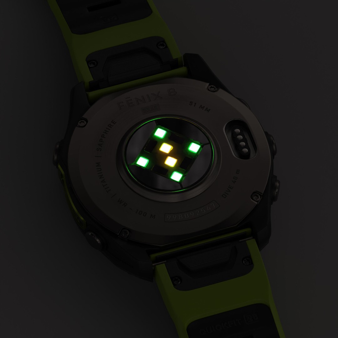 Garmin Fenix 8 3D Model – Smartwatch with Rigging & PBR Textures - View 10