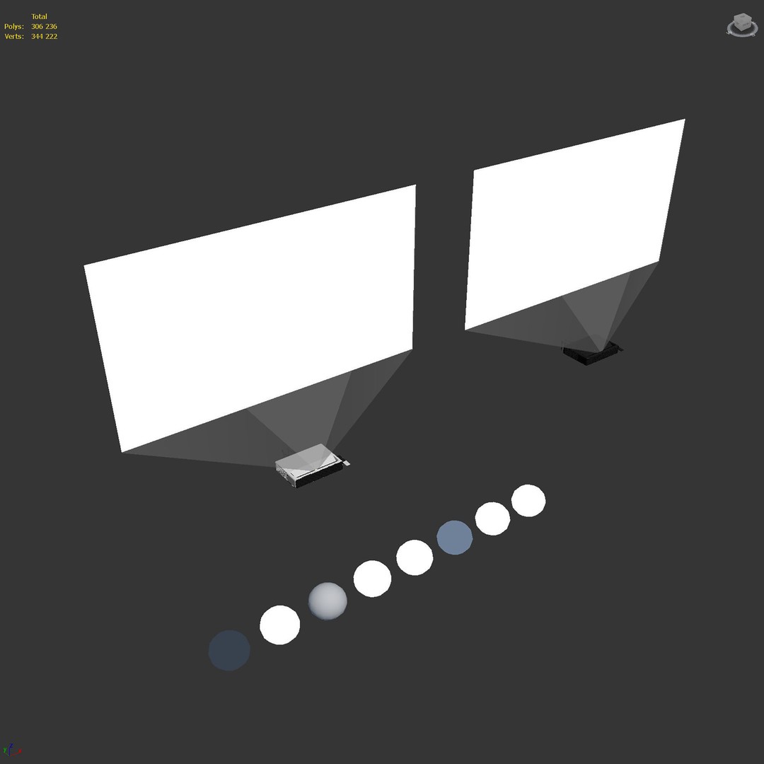 Xiaomi Mi Laser Projector 150 3D Model – High Poly PBR Asset, FBX, OBJ - View 10