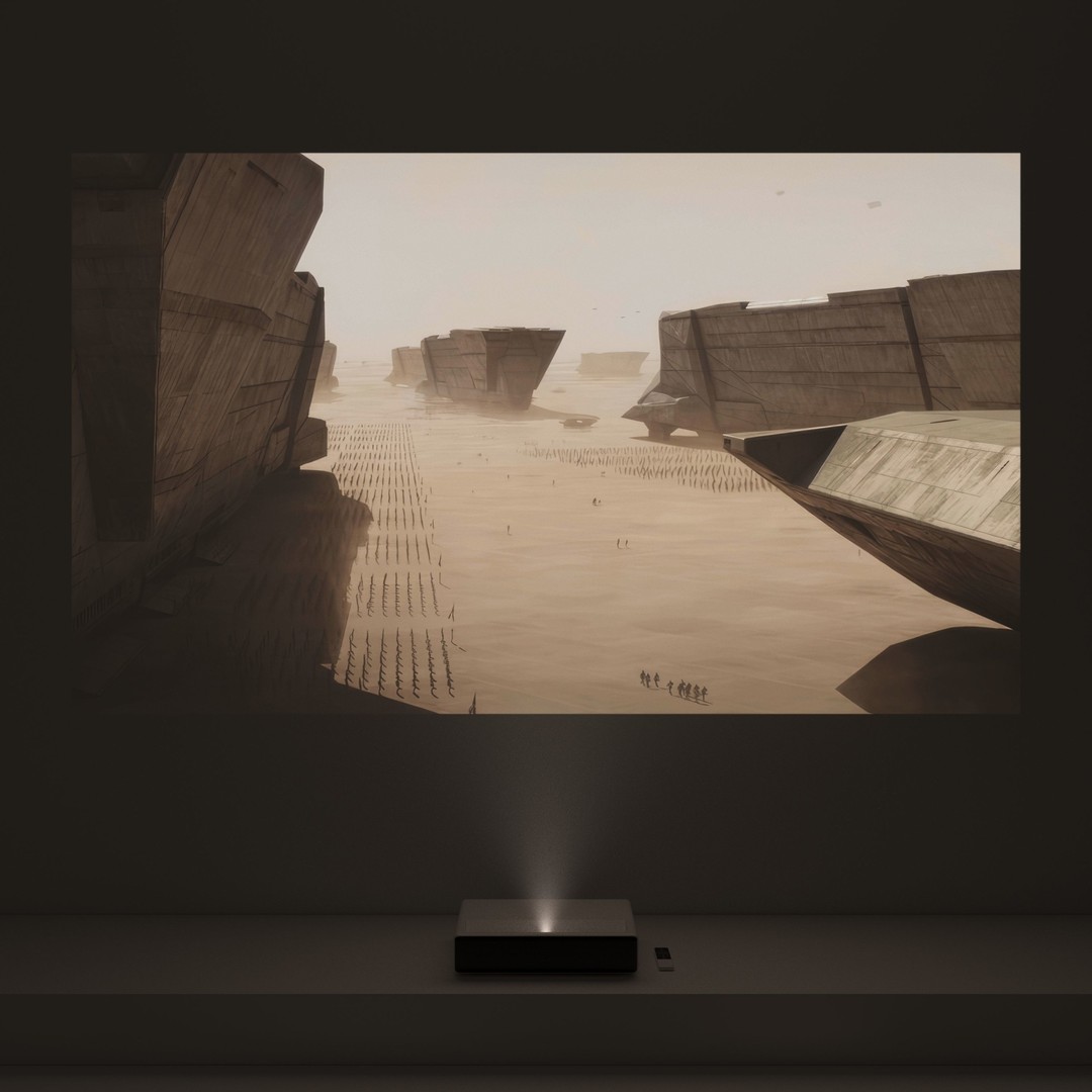 Xiaomi Mi Laser Projector 150 3D Model – High Poly PBR Asset, FBX, OBJ - View 4