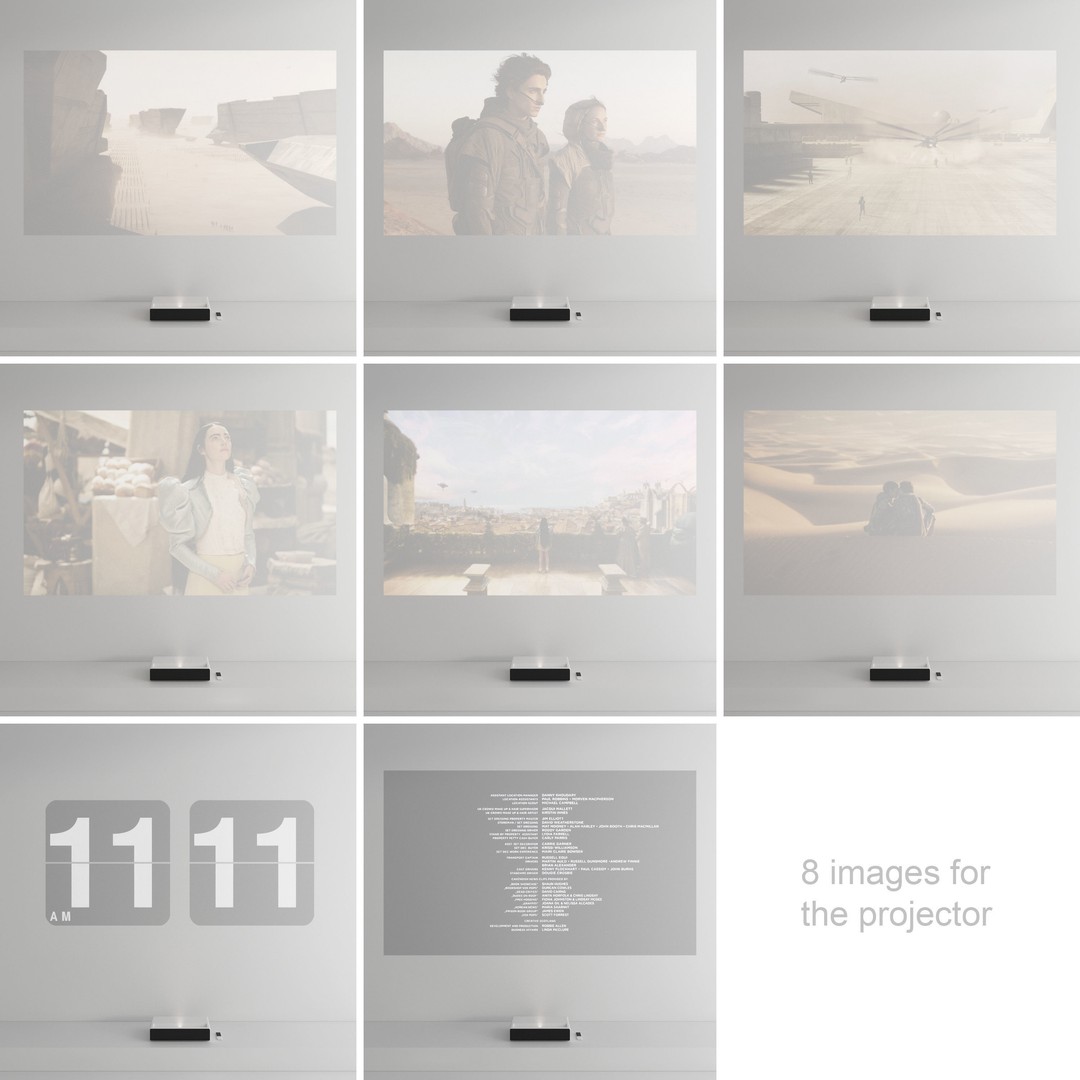 Xiaomi Mi Laser Projector 150 3D Model – High Poly PBR Asset, FBX, OBJ - View 7