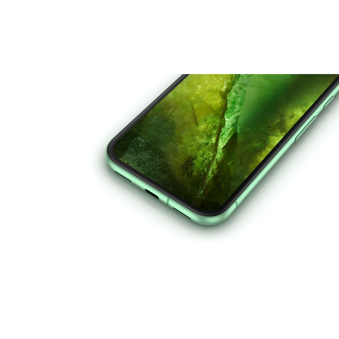 Google Pixel 8a Aloe 3D Model – Low Poly Phone Asset, FBX, OBJ - View 11