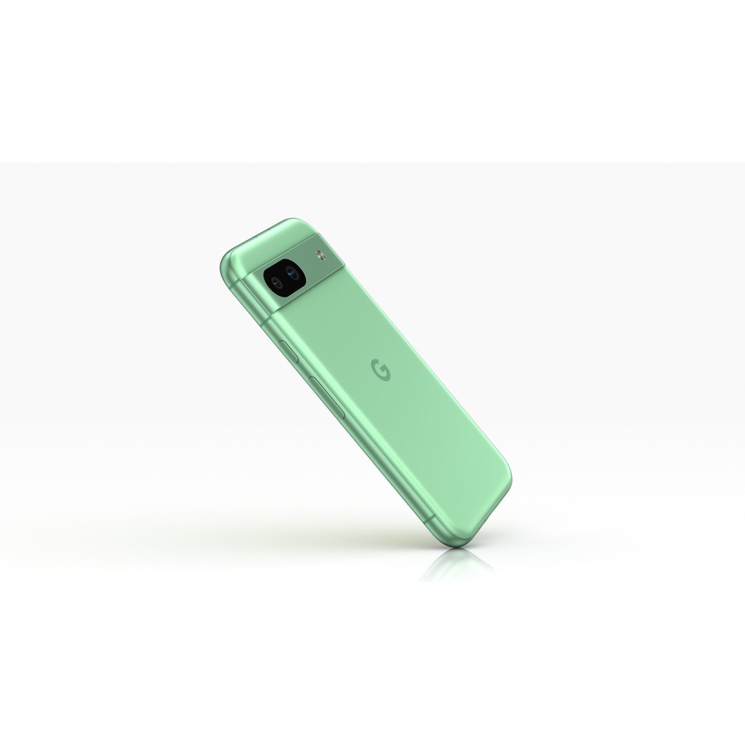 Google Pixel 8a Aloe 3D Model – Low Poly Phone Asset, FBX, OBJ - View 8