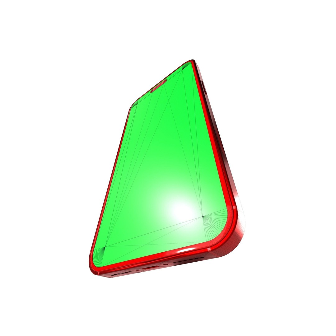 iPhone 14 Pro 3D Model – Low Poly Game Asset, PBR Textures, Blender - View 10