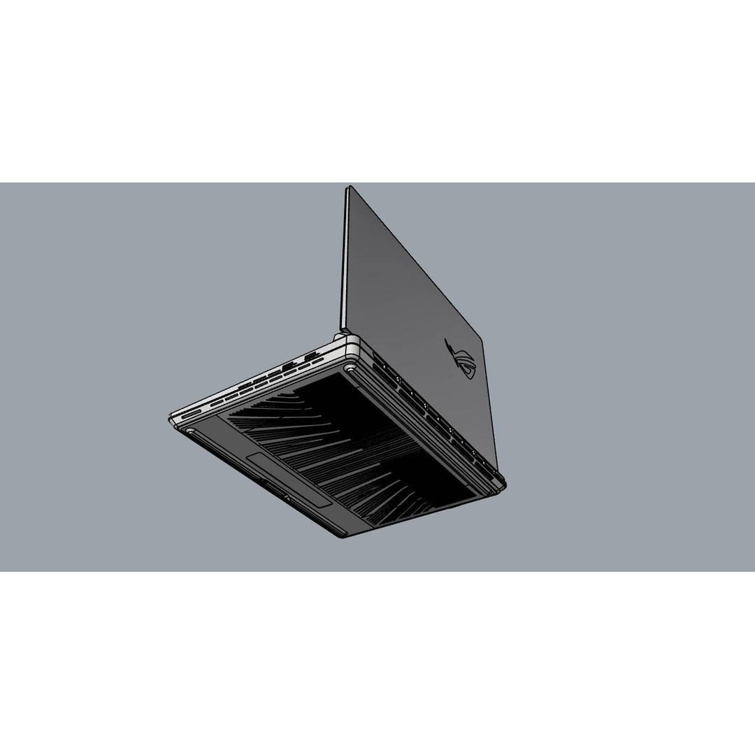 Asus Rog Strix SCAR 16 and 18 3D Model – High Poly Game Asset, FBX, OBJ