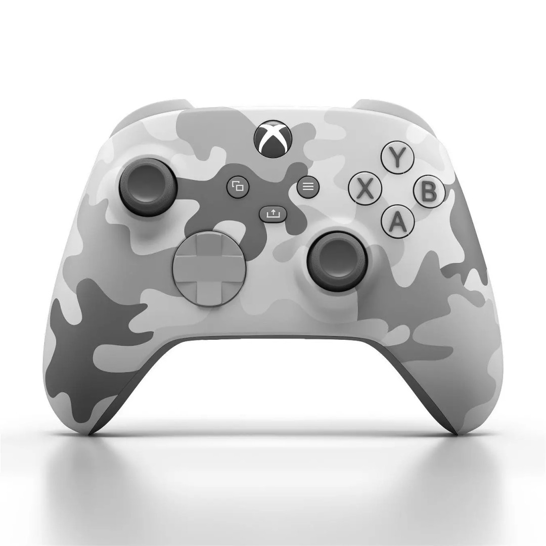 Xbox Series X/S Controller 3D Model – Arctic Camo Game Asset, FBX & OBJ - View 2