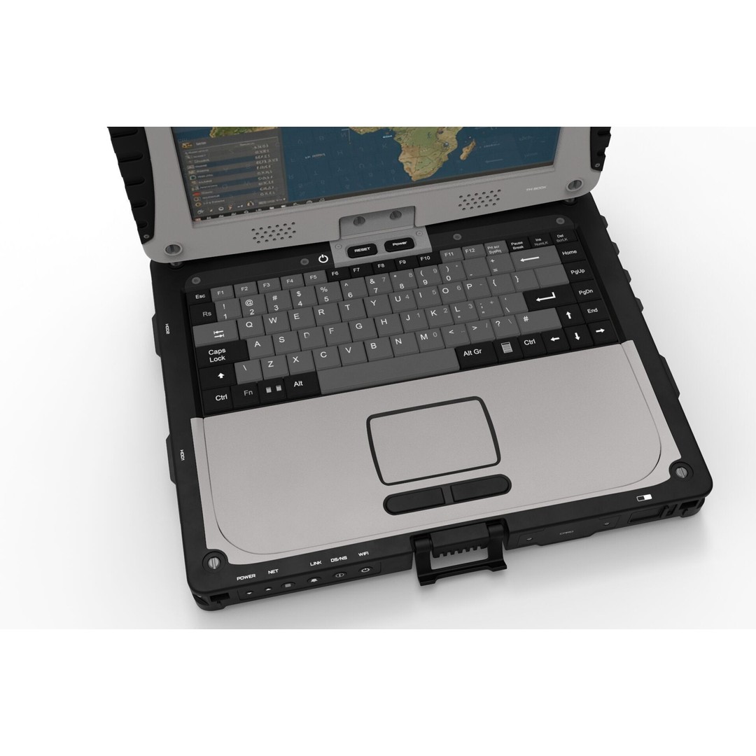 Military Rugged Notebook 3D Model – High Poly Photorealistic Asset, FBX, OBJ - View 19