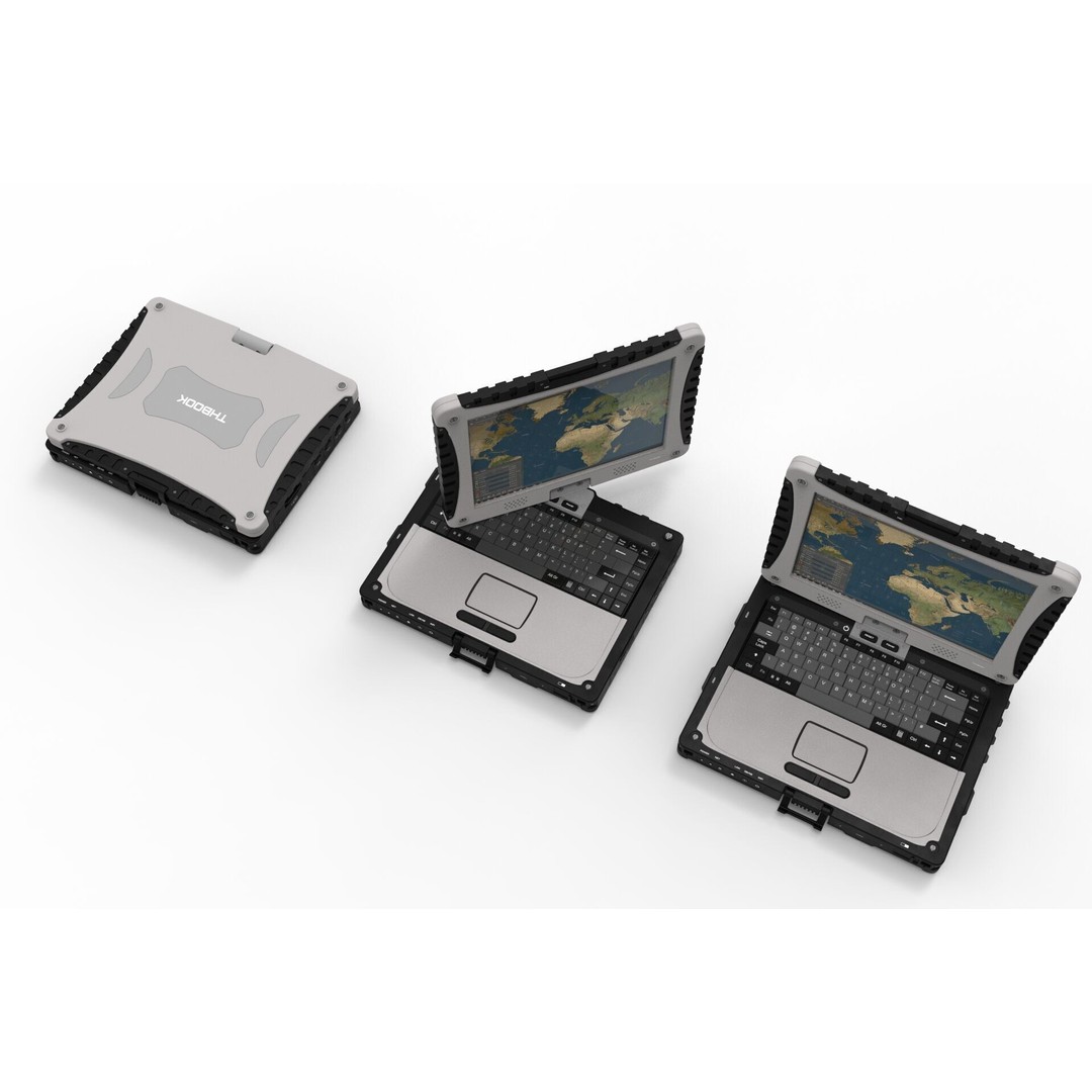 Military Rugged Notebook 3D Model – High Poly Photorealistic Asset, FBX, OBJ - View 20