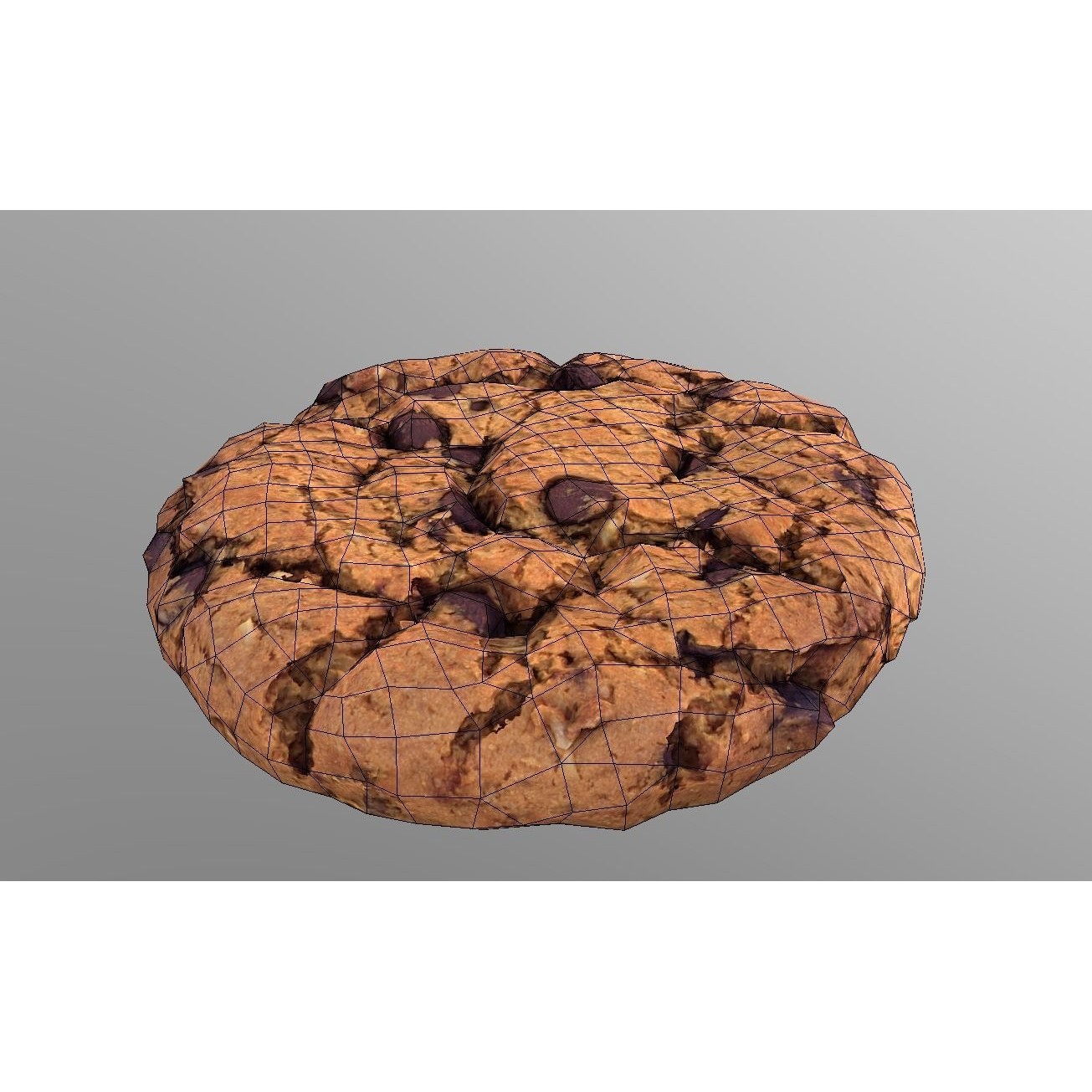 Cookie - Low-Poly Game-Ready 3D Model