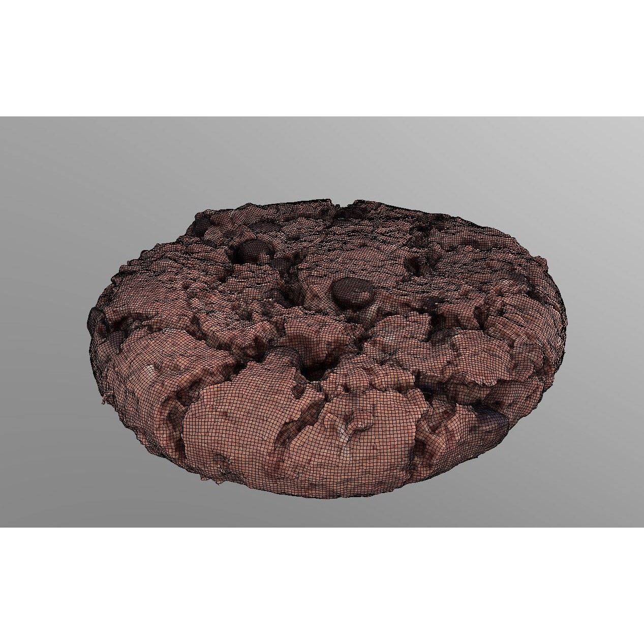Cookie - Low-Poly Game-Ready 3D Model - View 11