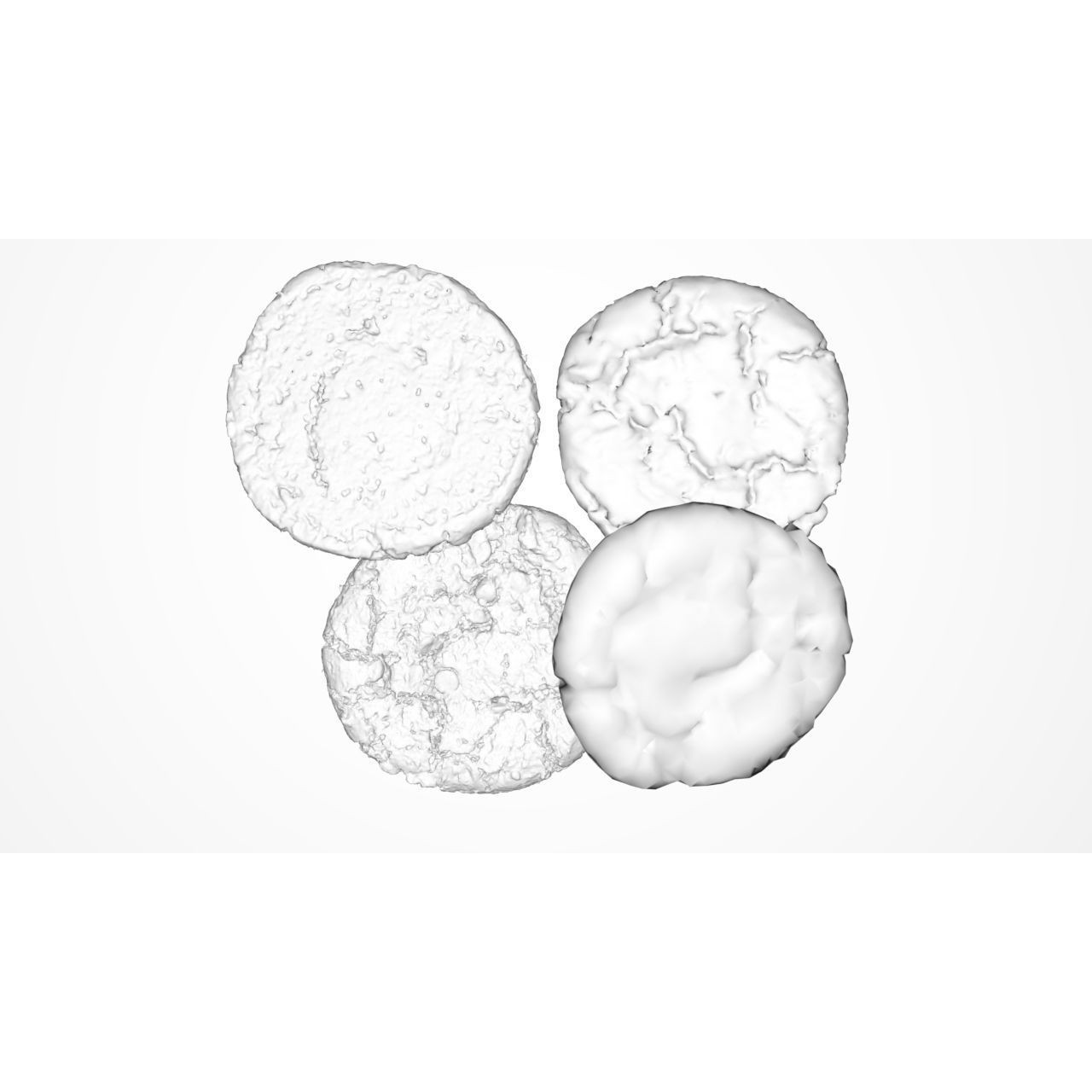 Cookie - Low-Poly Game-Ready 3D Model - View 5