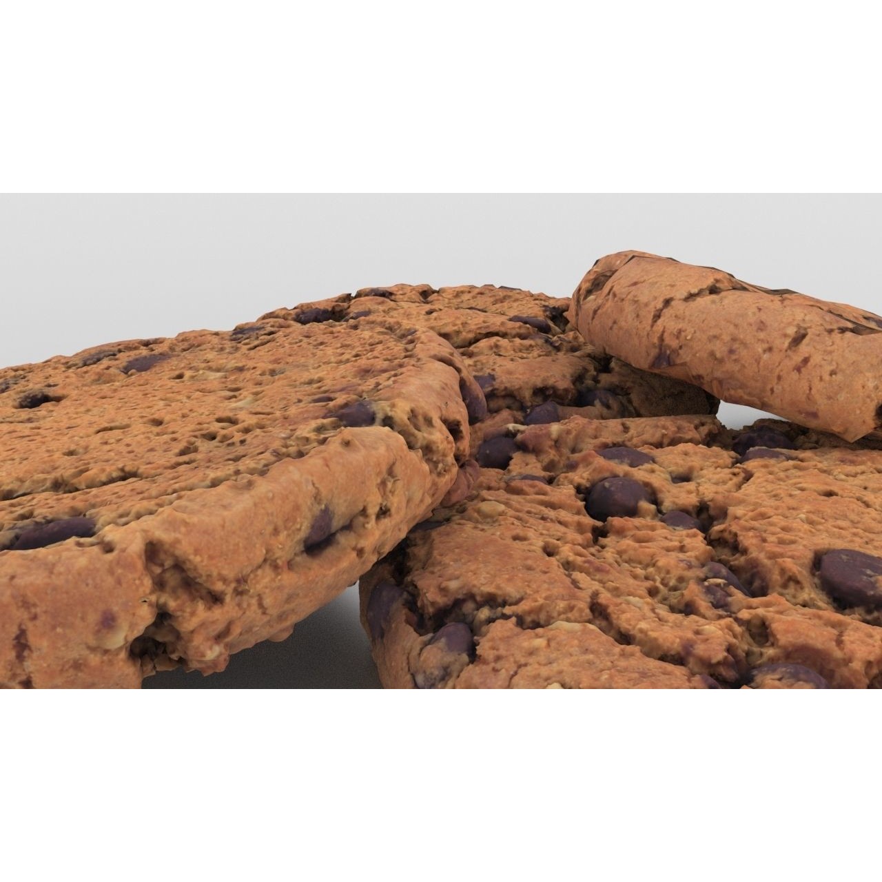 Cookie - Low-Poly Game-Ready 3D Model - View 6