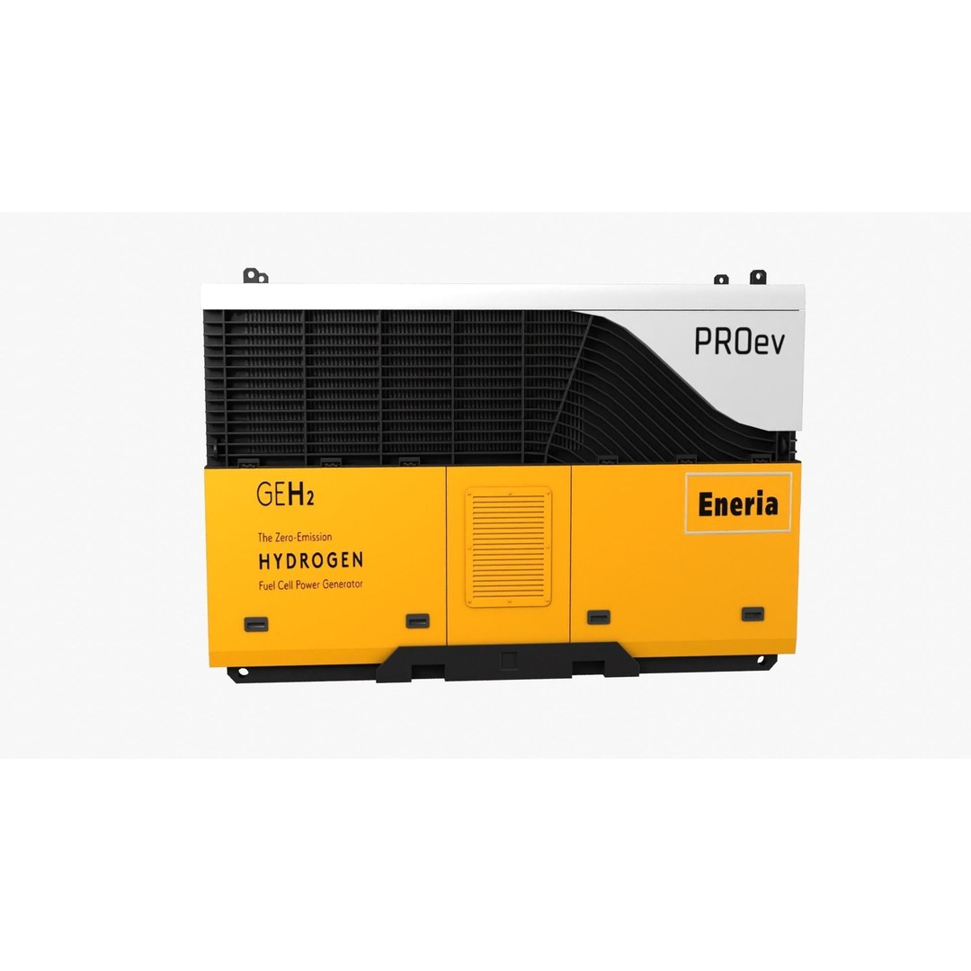 Hydrogen Genset 3D Model – High Poly PBR Asset, FBX & OBJ Formats - View 10
