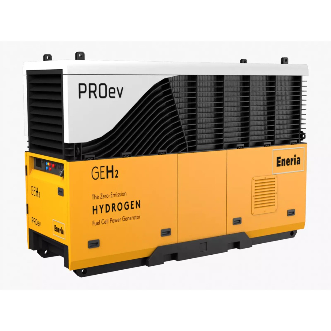 Hydrogen Genset 3D Model – High Poly PBR Asset, FBX & OBJ Formats - View 2