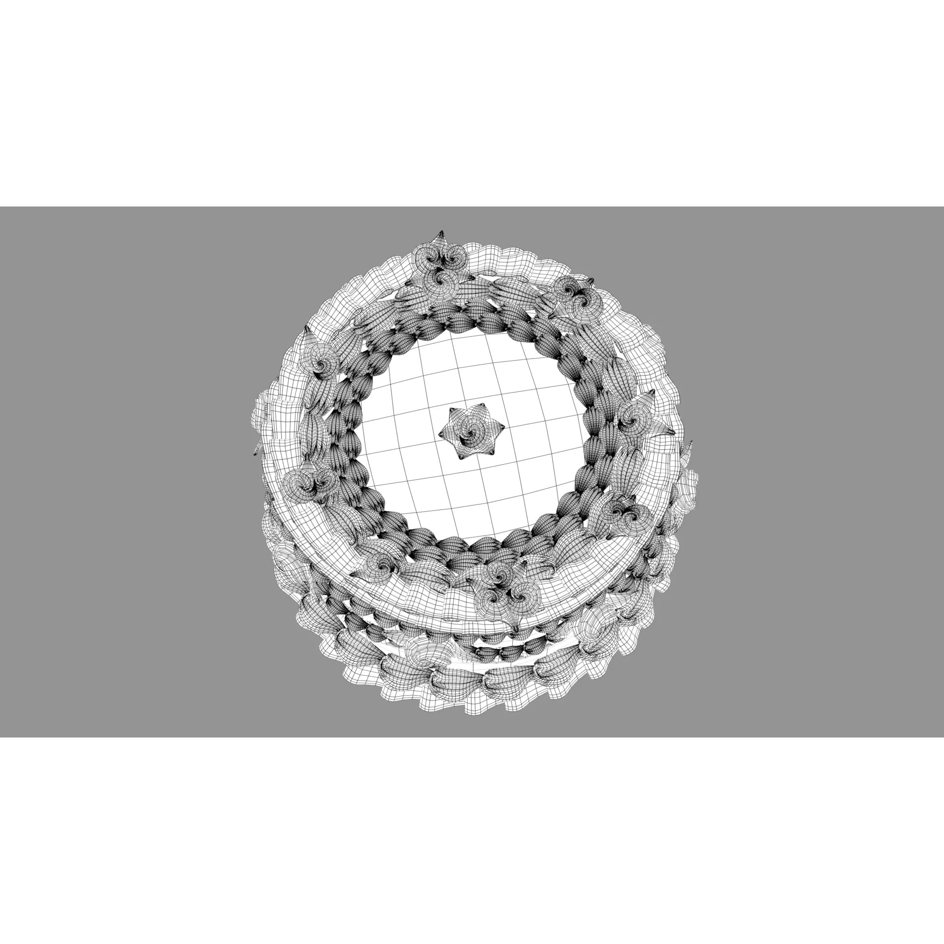 Rose Cake - Stylized Game-Ready 3D Model - View 12