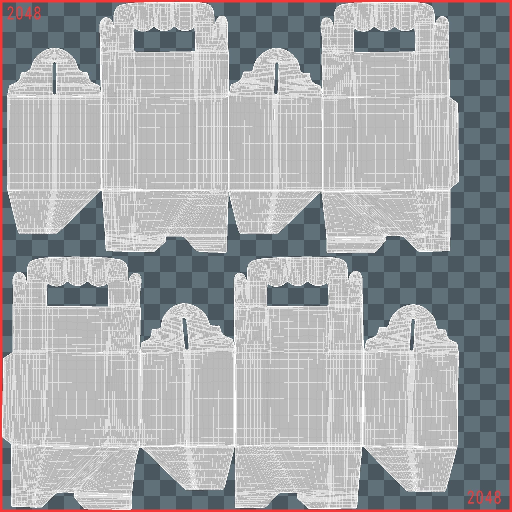 50 Food Package - Game-Ready 3D Model