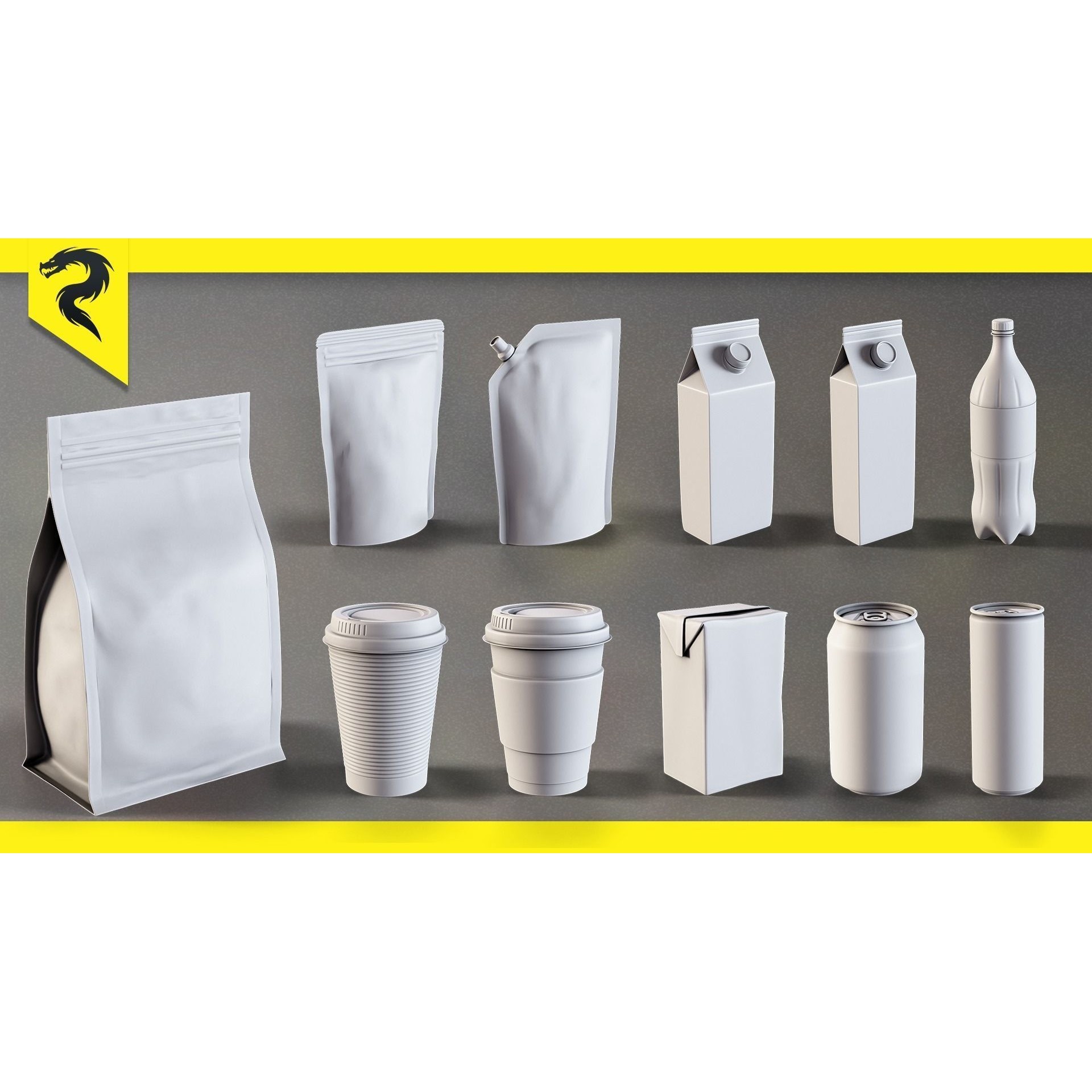 50 Food Package - Game-Ready 3D Model - View 4