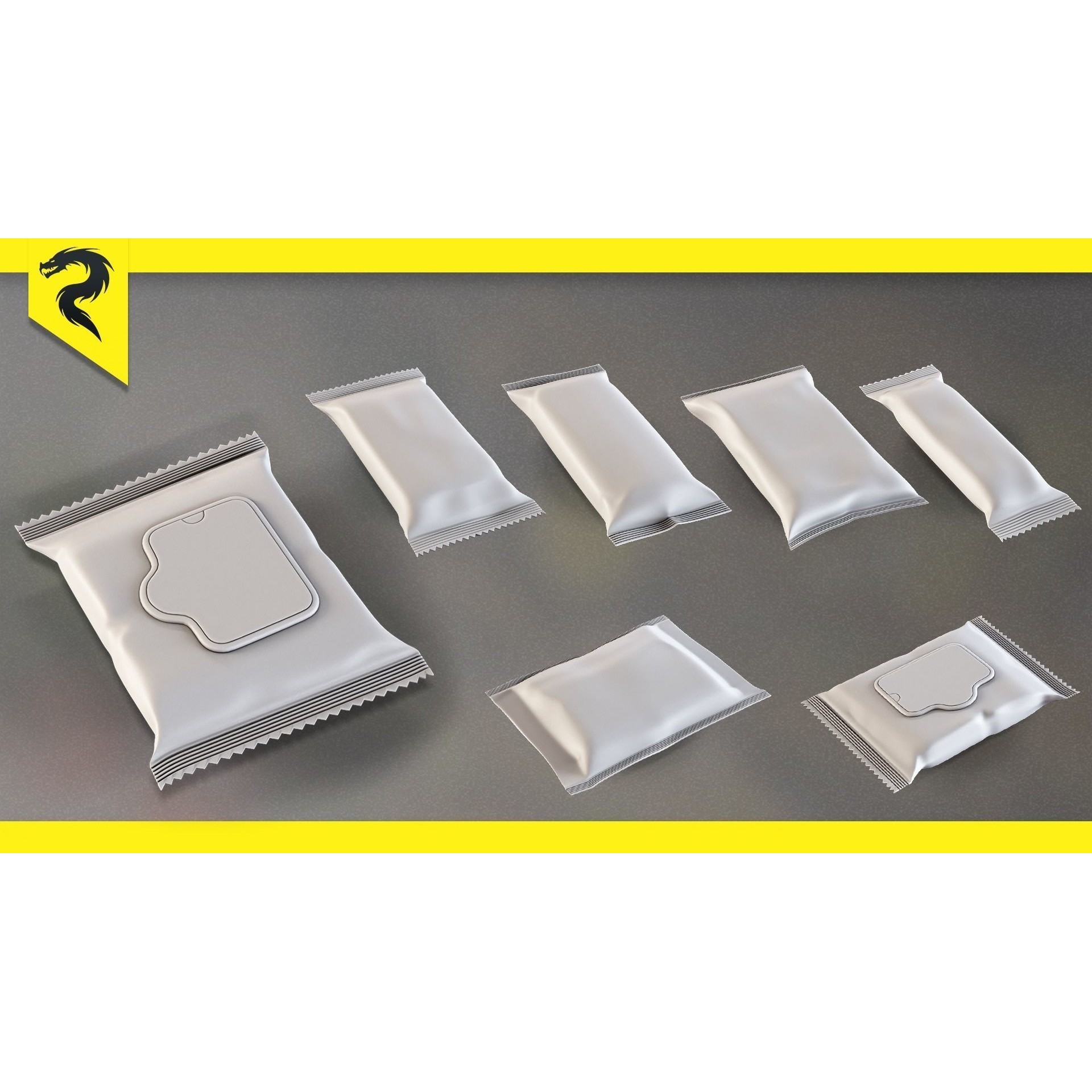 50 Food Package - Game-Ready 3D Model - View 6