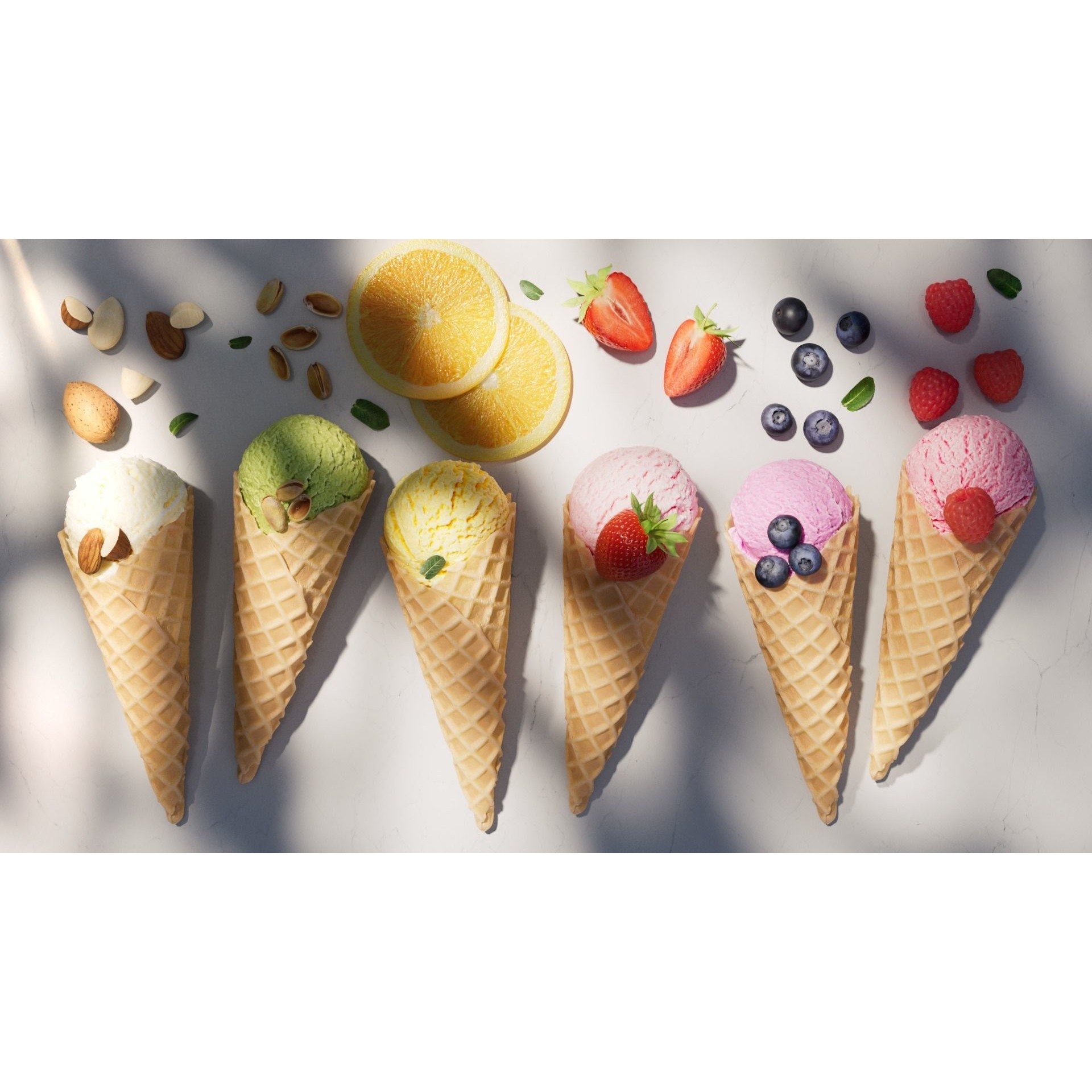 Strawberries - Low-Poly Game-Ready 3D Model - View 6