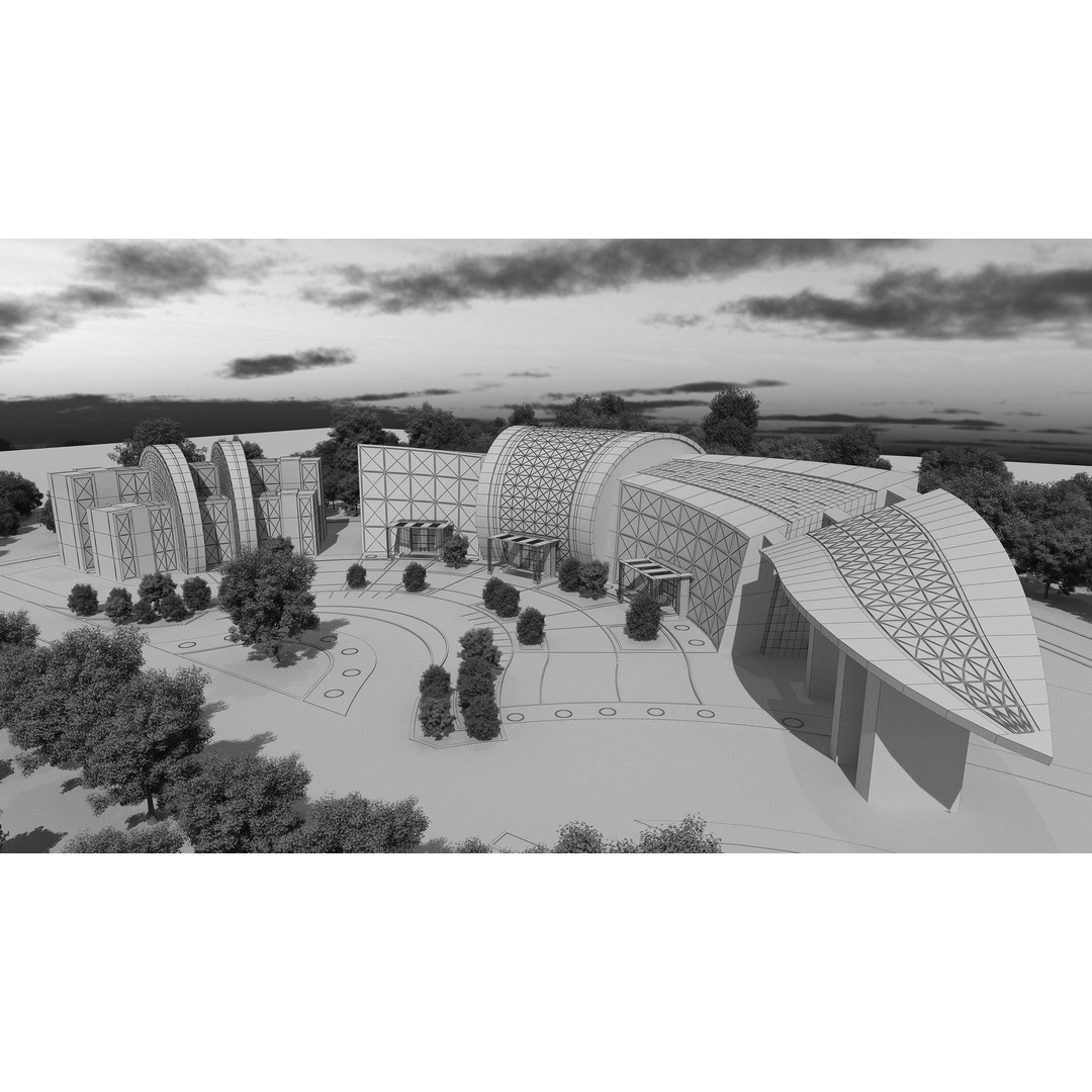 Architectural Project 3D Model – Exterior Design with 2D Drawings - View 18