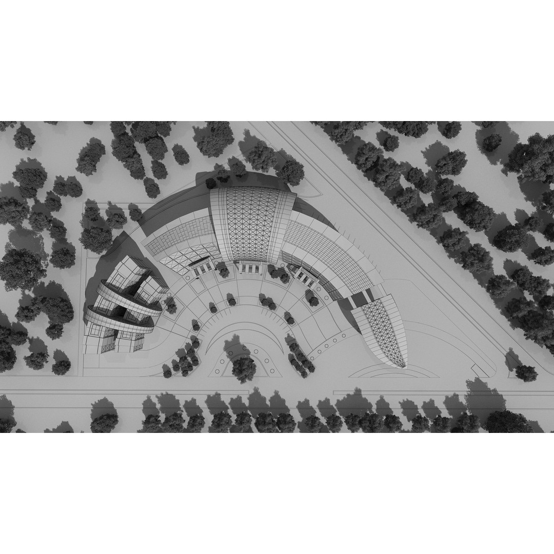 Architectural Project 3D Model – Exterior Design with 2D Drawings - View 19