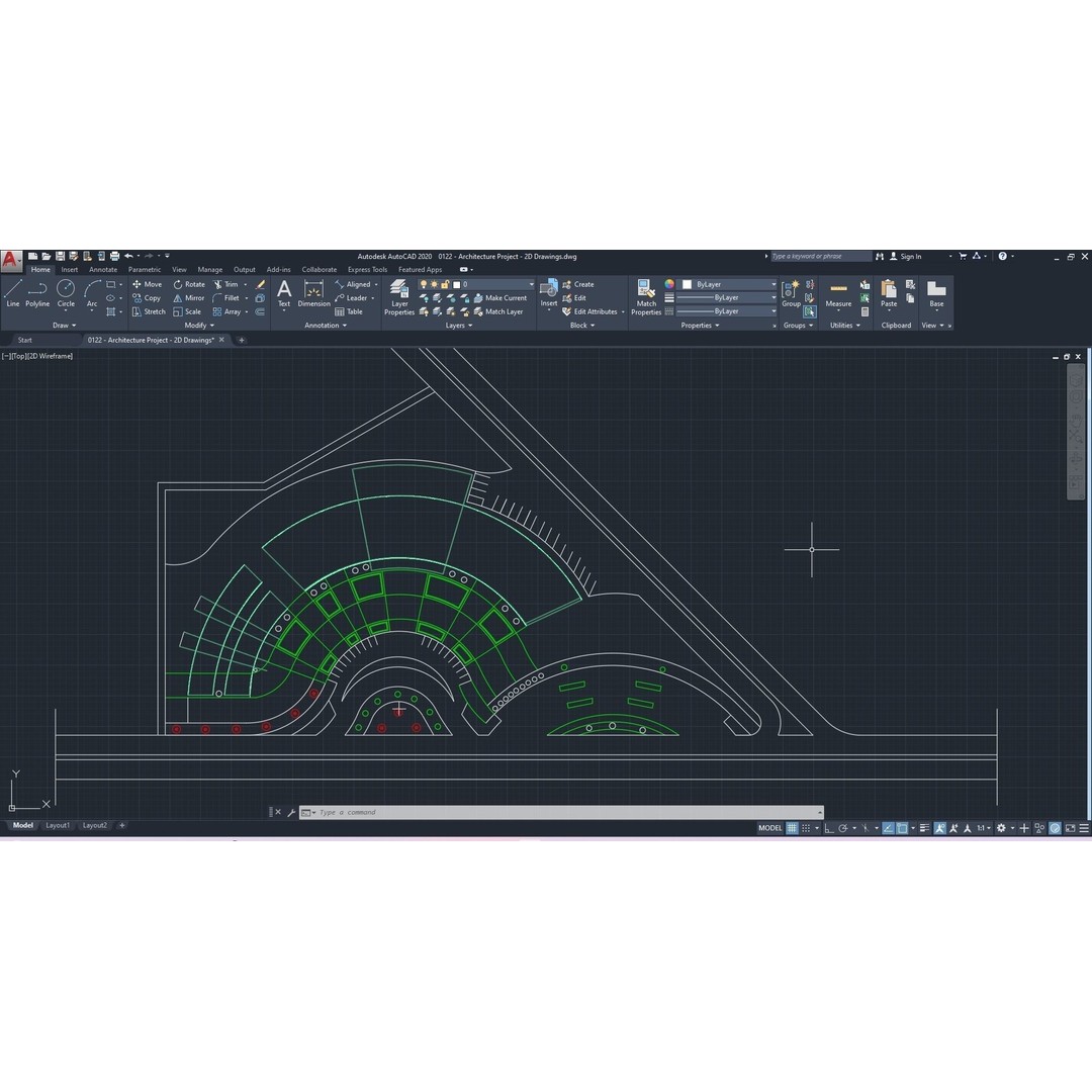 Architectural Project 3D Model – Exterior Design with 2D Drawings - View 25
