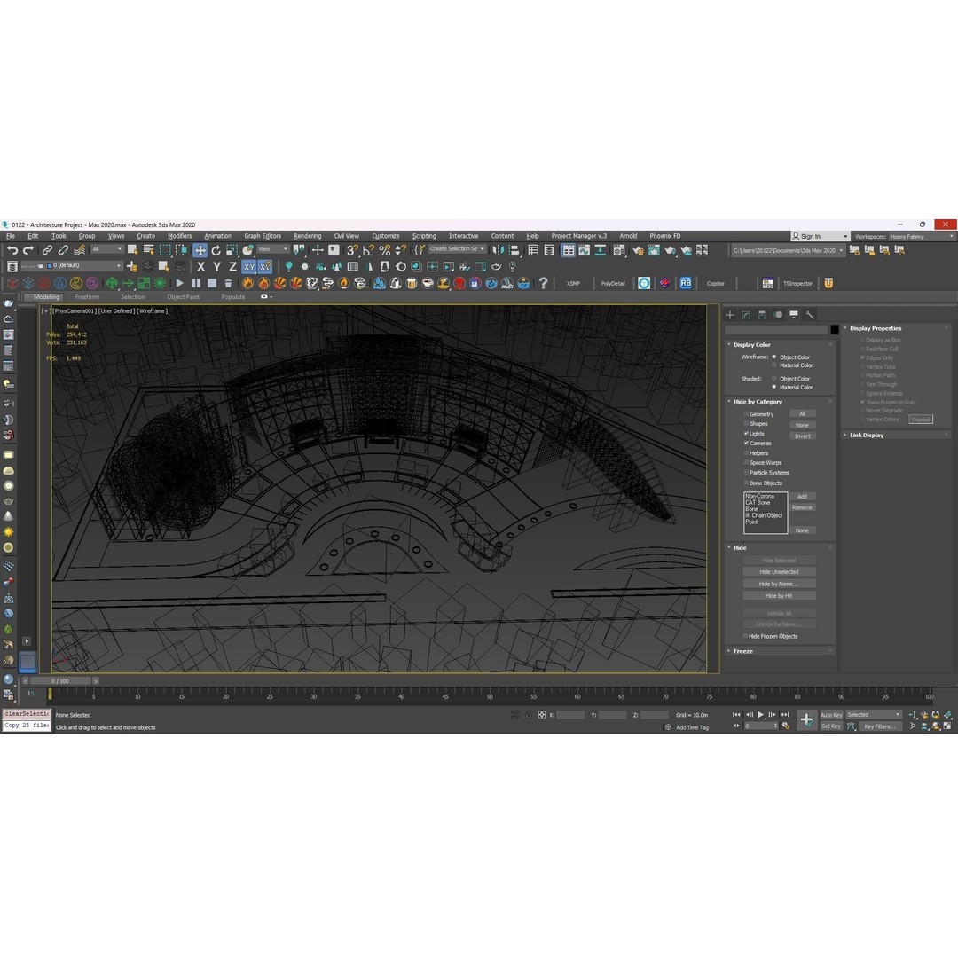 Architectural Project 3D Model – Exterior Design with 2D Drawings - View 27