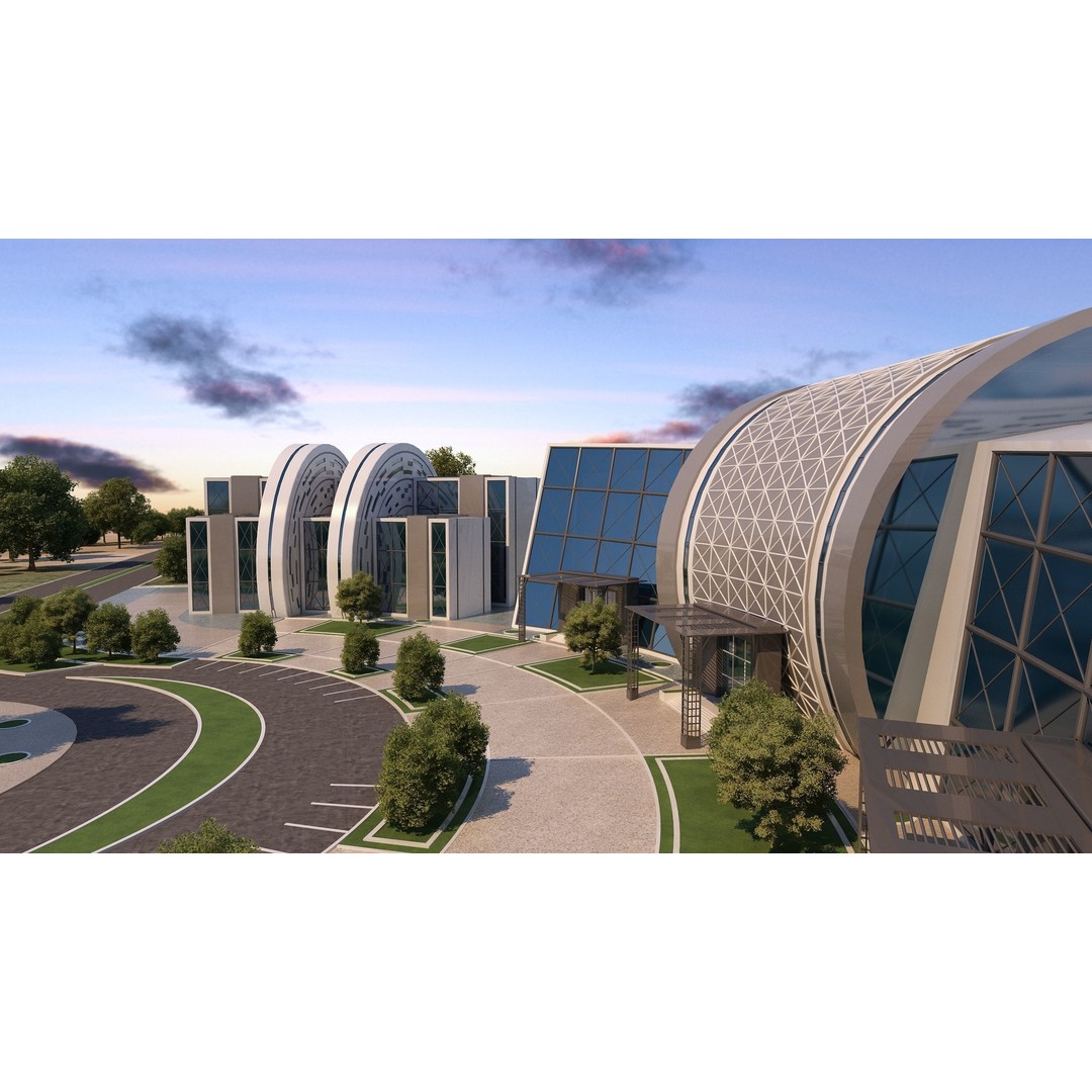 Architectural Project 3D Model – Exterior Design with 2D Drawings - View 6