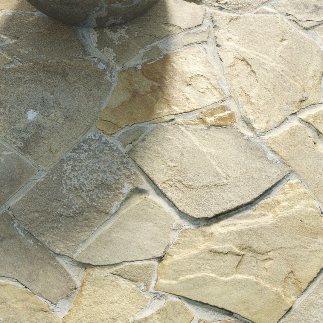 Cobblestone Masonry 3D Model – Photogrammetry Texture, PBR, FBX - View 10
