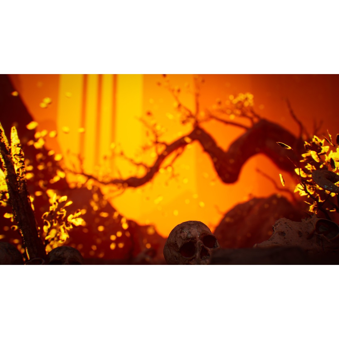 Hell Gate Environment 3D Model – Low Poly Fantasy Kit for UE5 - View 11