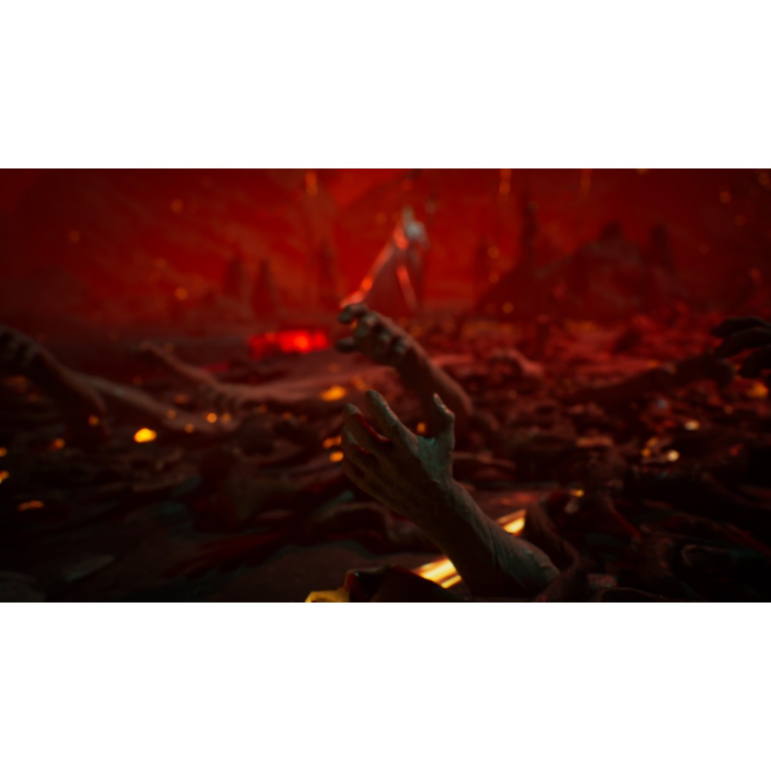 Hell Gate Environment 3D Model – Low Poly Fantasy Kit for UE5 - View 16