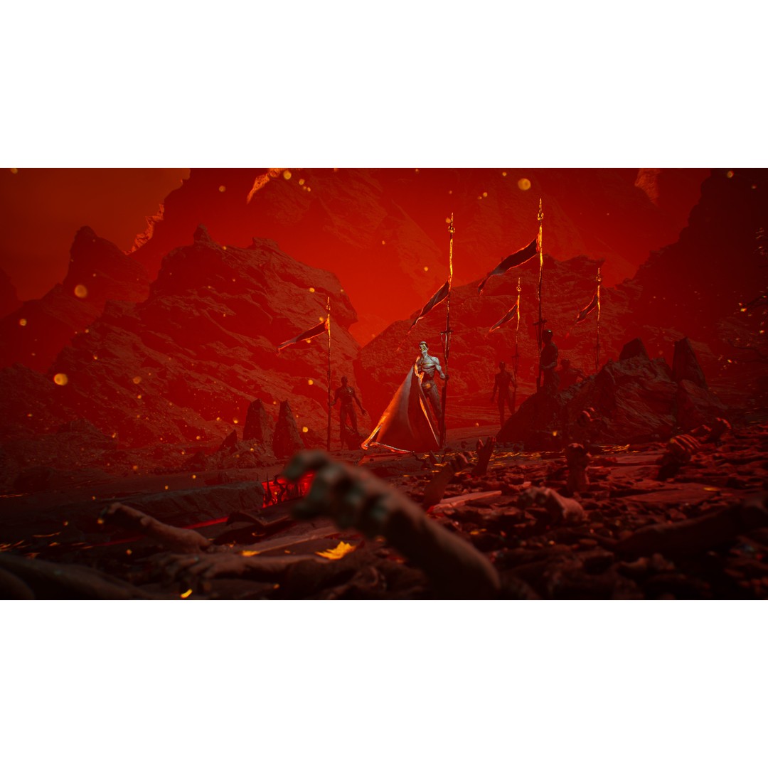Hell Gate Environment 3D Model – Low Poly Fantasy Kit for UE5 - View 17