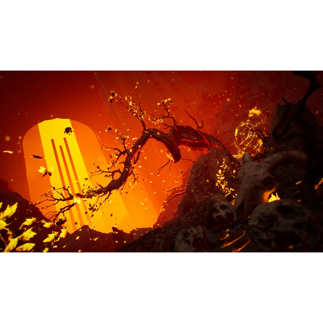 Hell Gate Environment 3D Model – Low Poly Fantasy Kit for UE5 - View 7