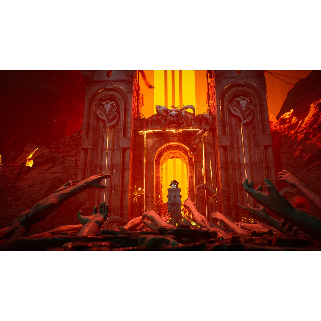 Hell Gate Environment 3D Model – Low Poly Fantasy Kit for UE5 - View 8