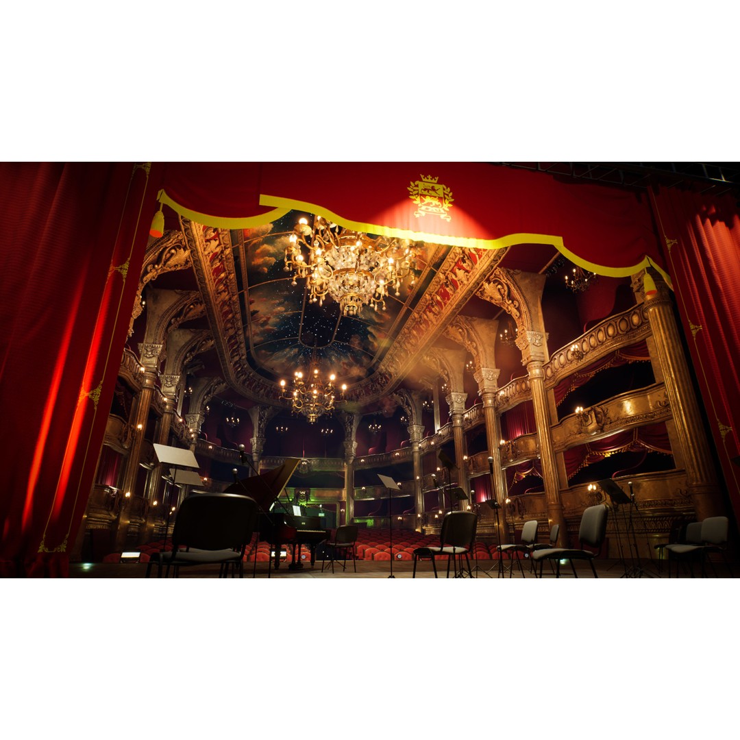 Opera House 3D Model – Realistic Low-Poly Environment Kit for UE5 - View 13