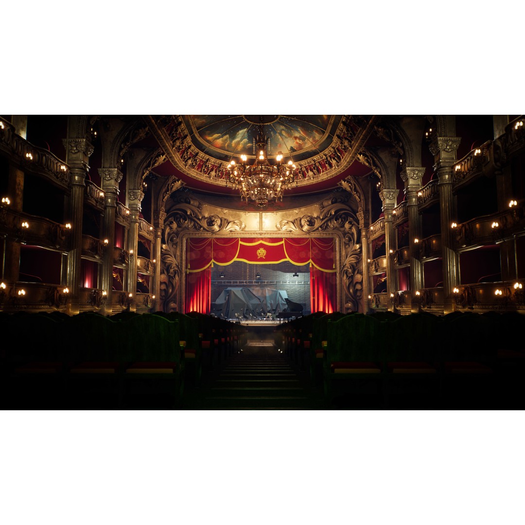 Opera House 3D Model – Realistic Low-Poly Environment Kit for UE5 - View 4