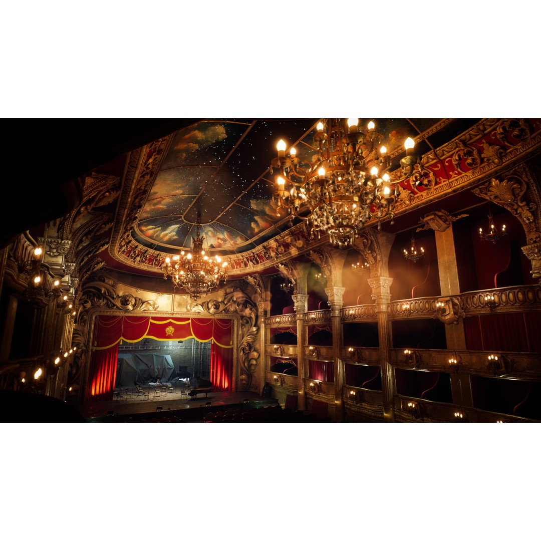Opera House 3D Model – Realistic Low-Poly Environment Kit for UE5 - View 7
