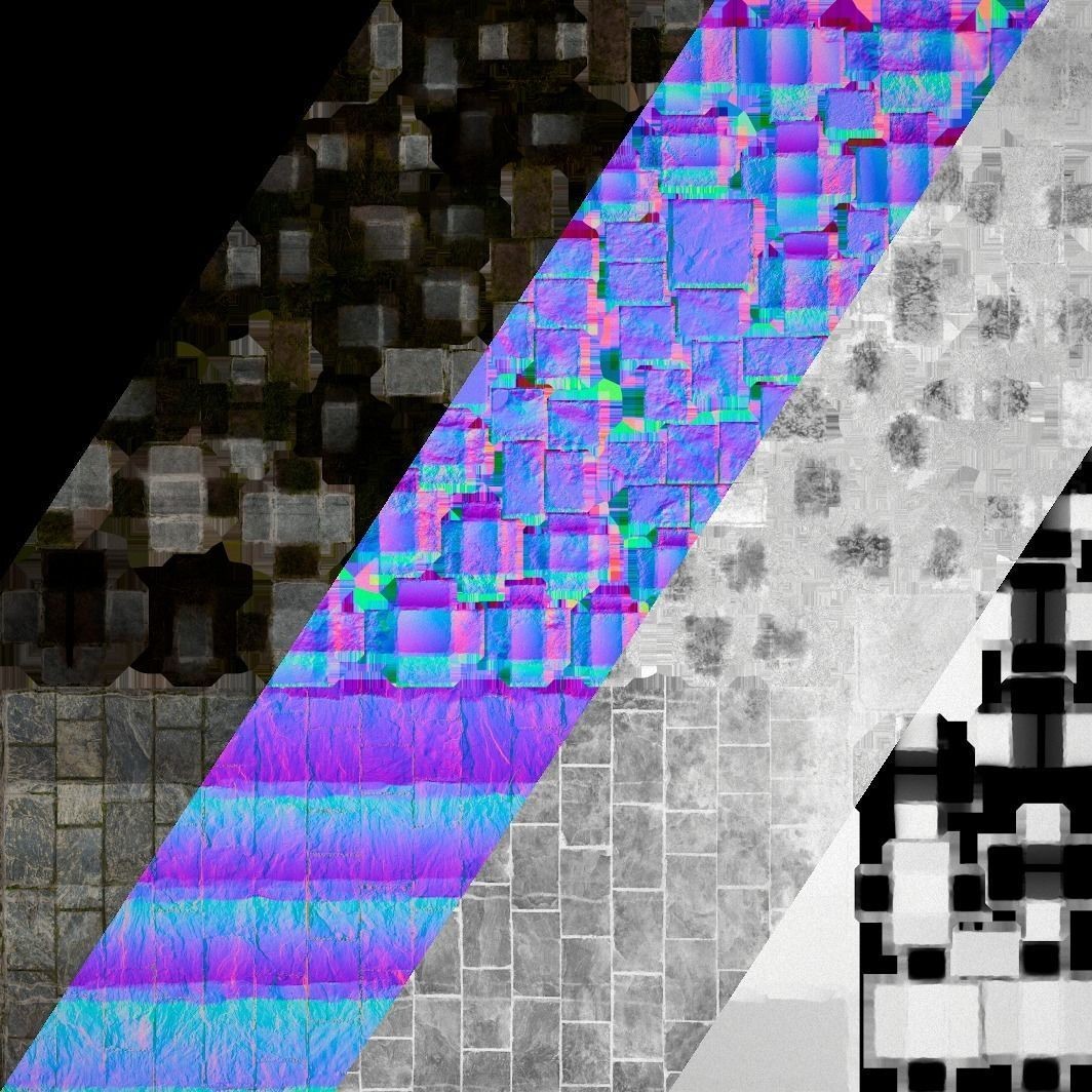 Medieval Prison Bars 3D Model – Low Poly Game Asset, FBX