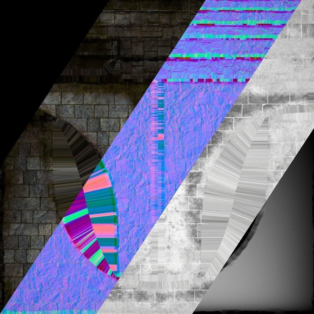 Medieval Prison Bars 3D Model – Low Poly Game Asset, FBX - View 21