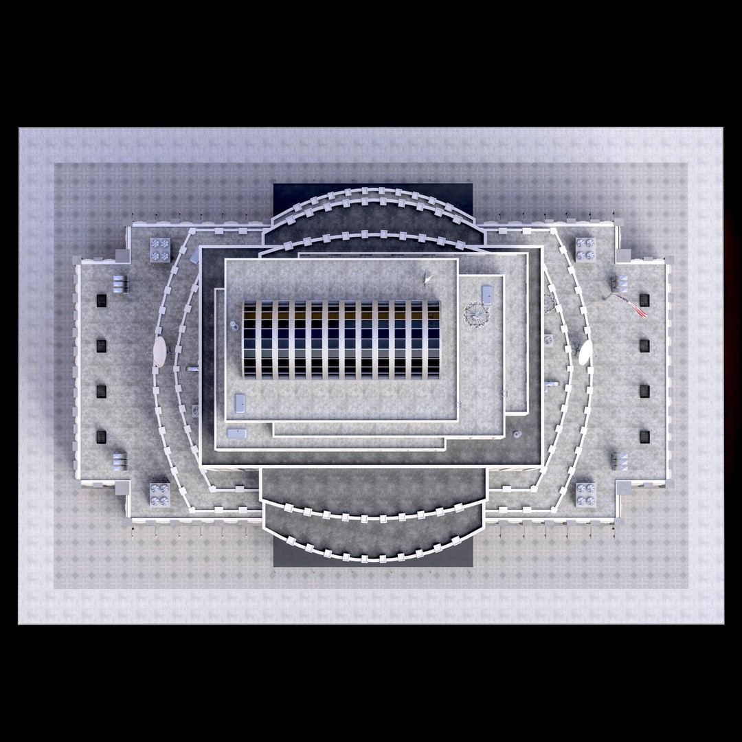 Building 3D Model – Low Poly NYC Style Architecture, FBX, OBJ - View 7