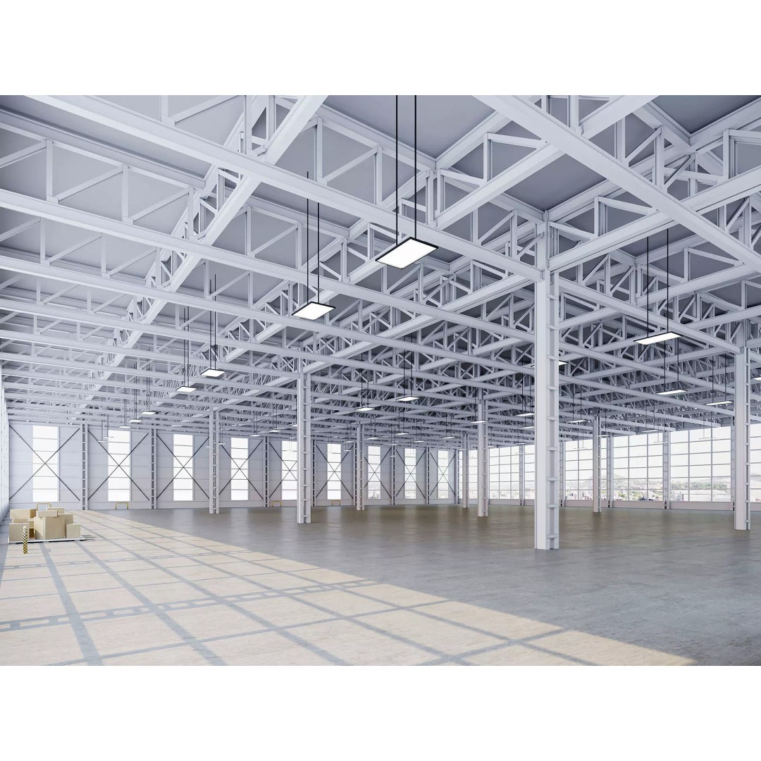 Low Poly Warehouse 3D Model – Versatile Interior Space, FBX, OBJ - View 2