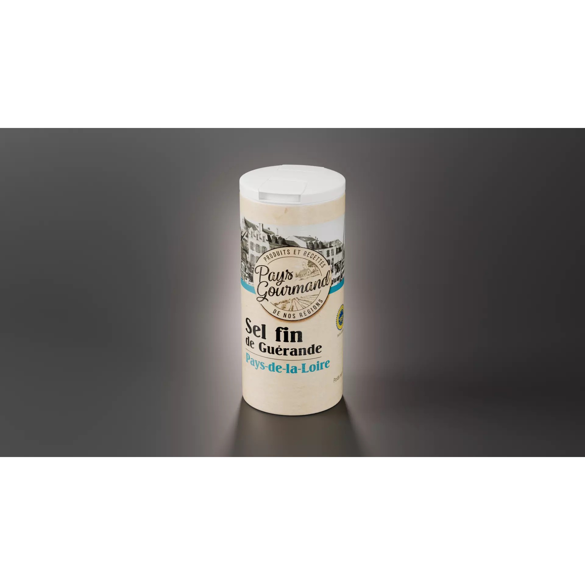 Sel de Guérande Salt Container - PBR Textured 3D Model - View 2