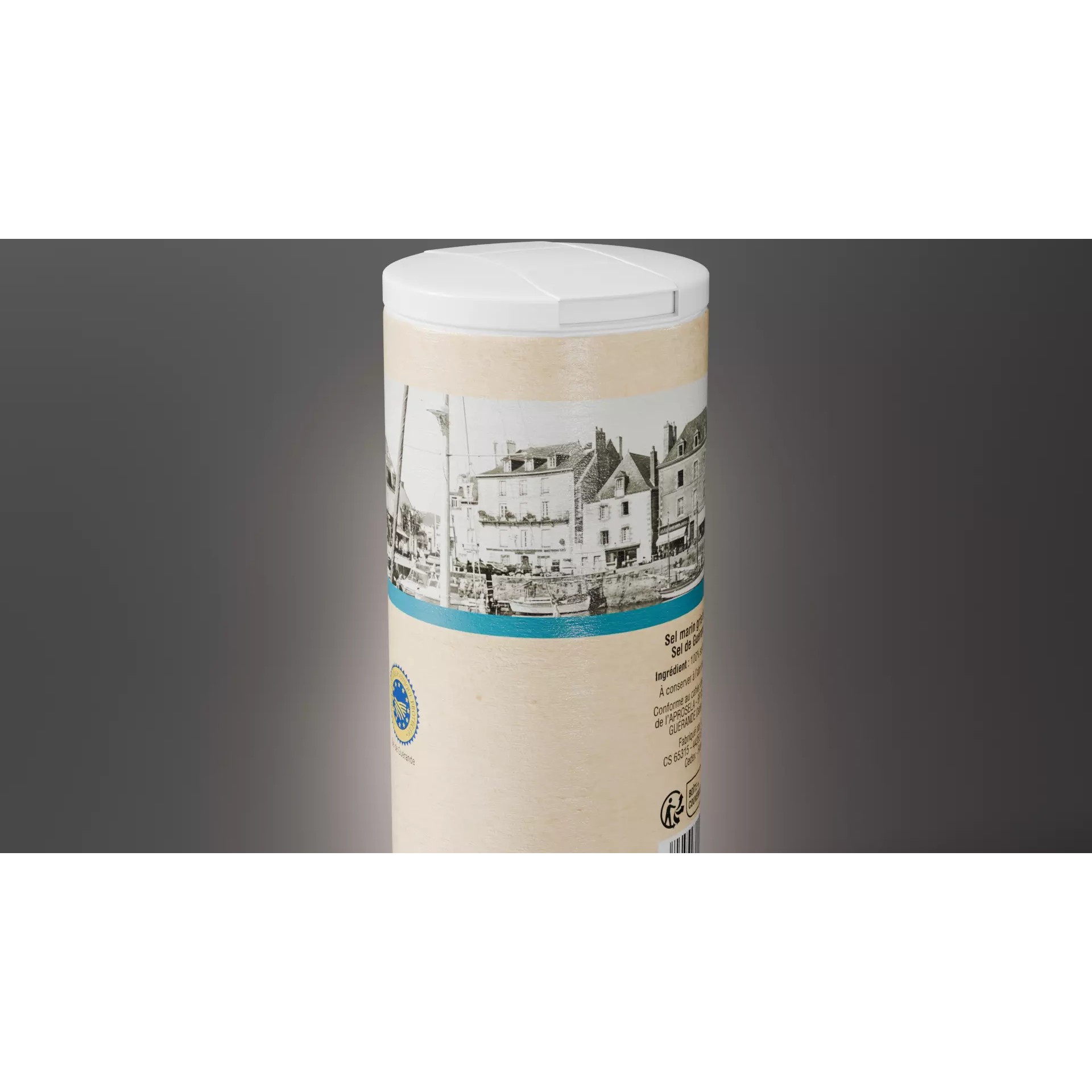 Sel de Guérande Salt Container - PBR Textured 3D Model - View 5