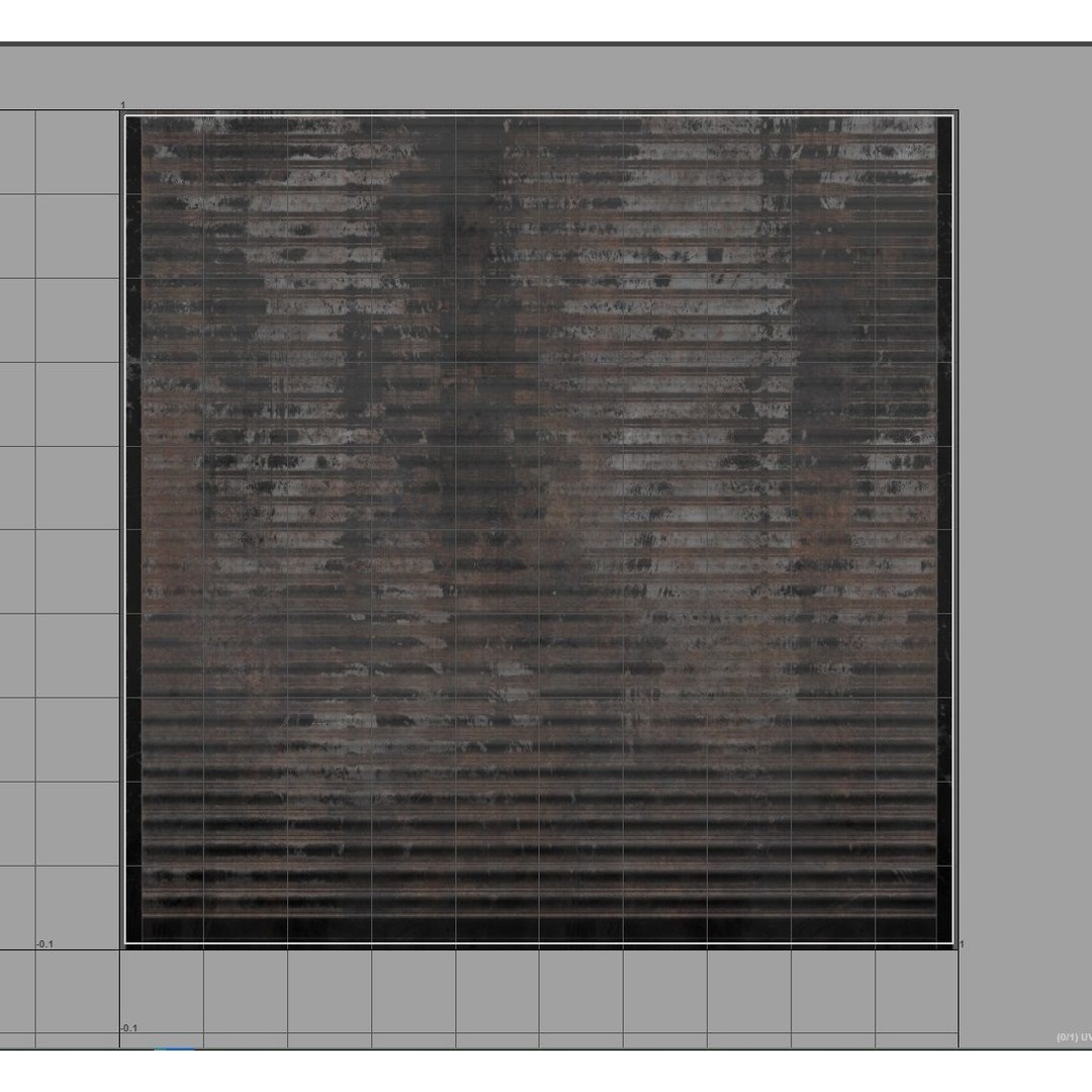 Roller Shutter 3D Model – Low Poly PBR Asset for Unreal Engine - View 7