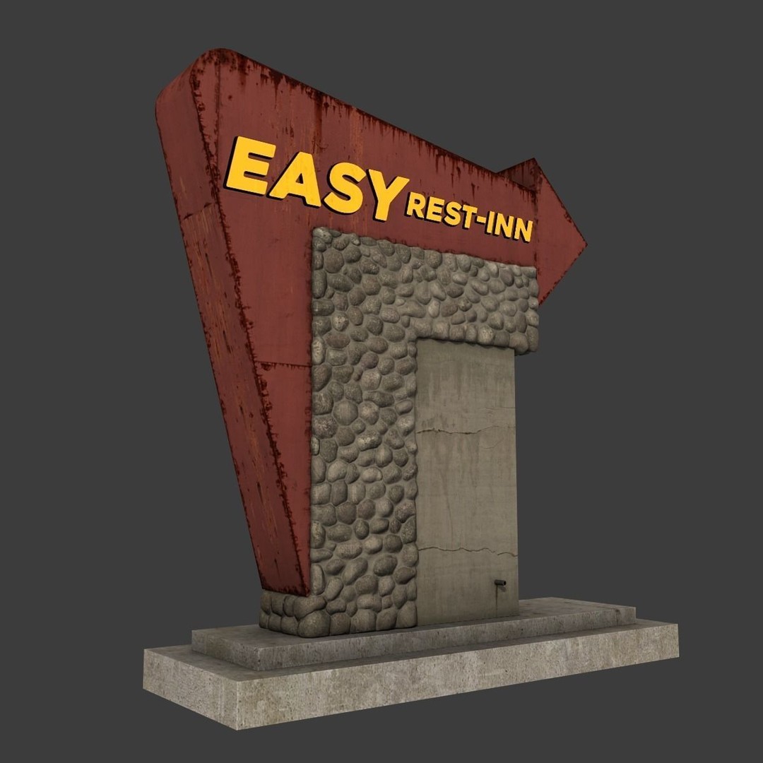 City Buildings 3D Model – Low Poly Industrial Pack for Games, FBX