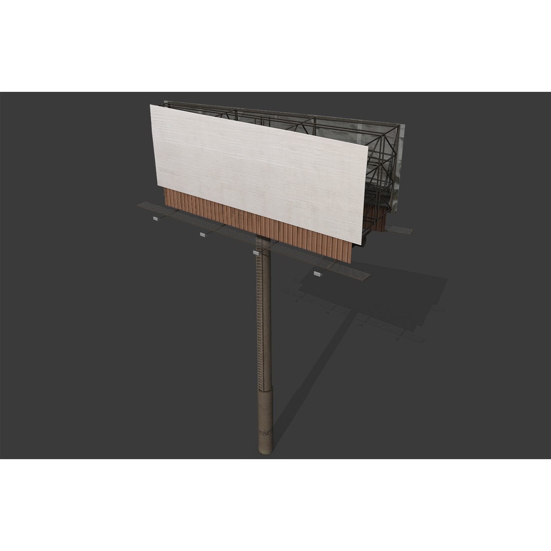 City Buildings 3D Model – Low Poly Industrial Pack for Games, FBX - View 18
