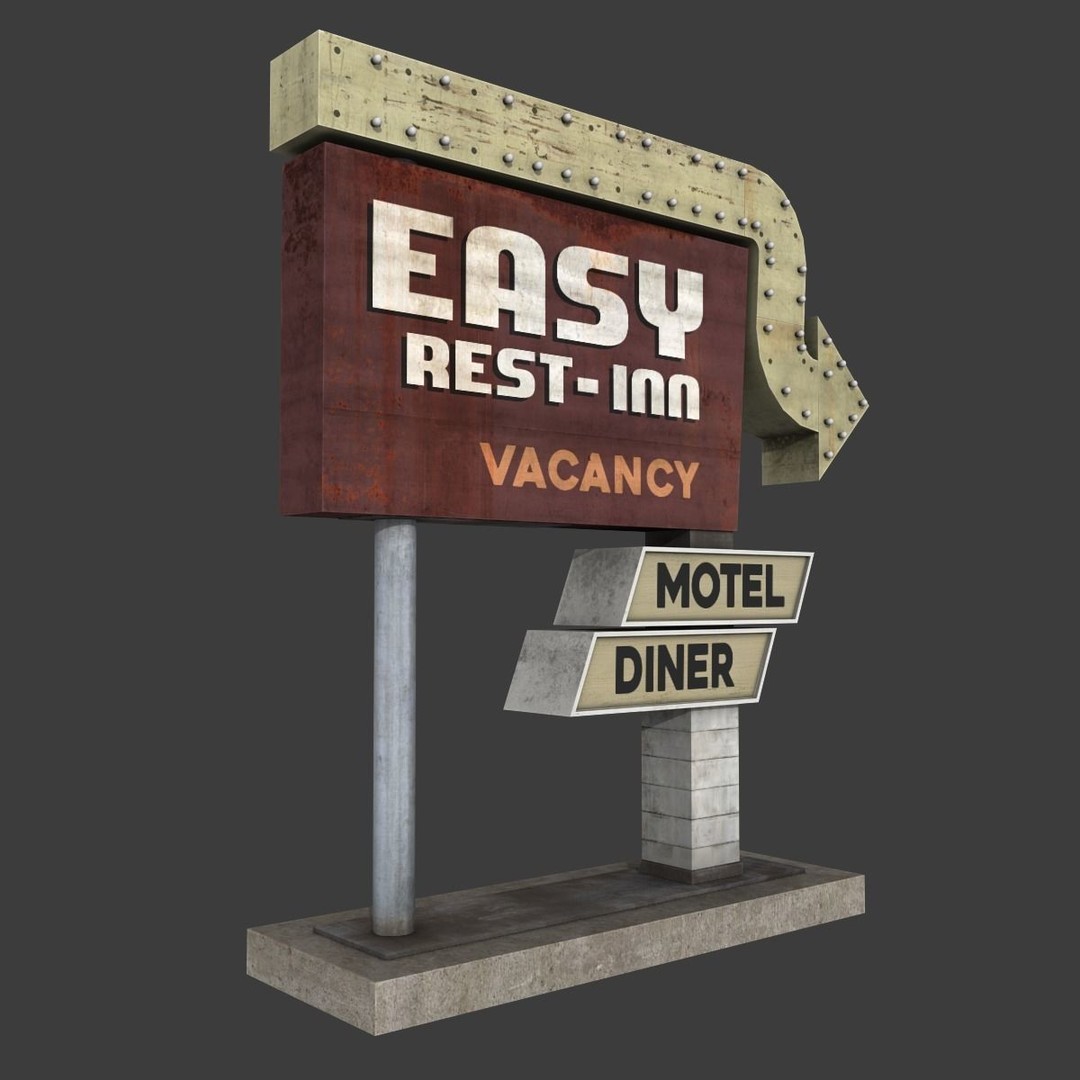 City Buildings 3D Model – Low Poly Industrial Pack for Games, FBX - View 46