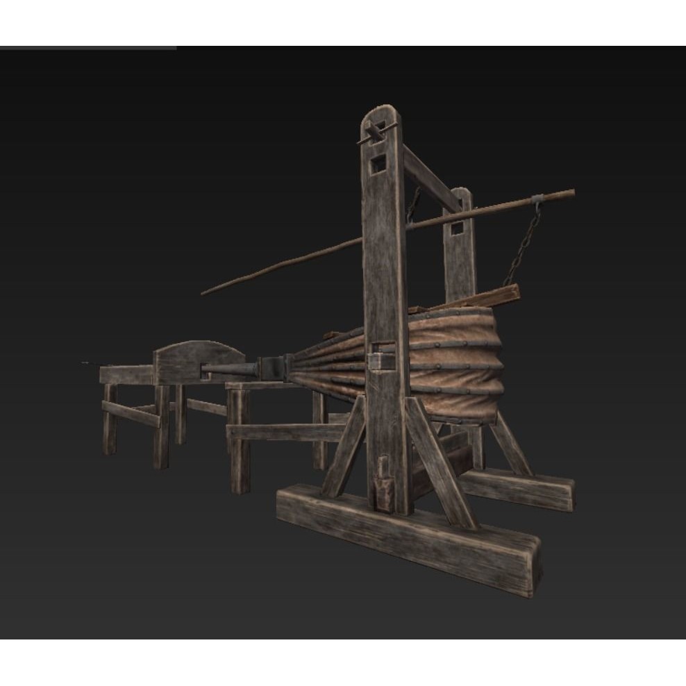 Roman Blacksmith 3D Model – Low Poly Game Asset, FBX, PBR Textures - View 14