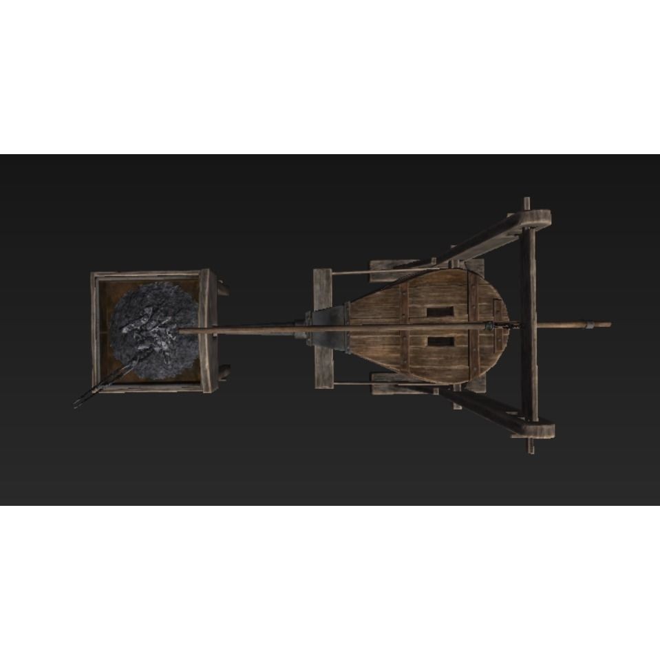 Roman Blacksmith 3D Model – Low Poly Game Asset, FBX, PBR Textures - View 25