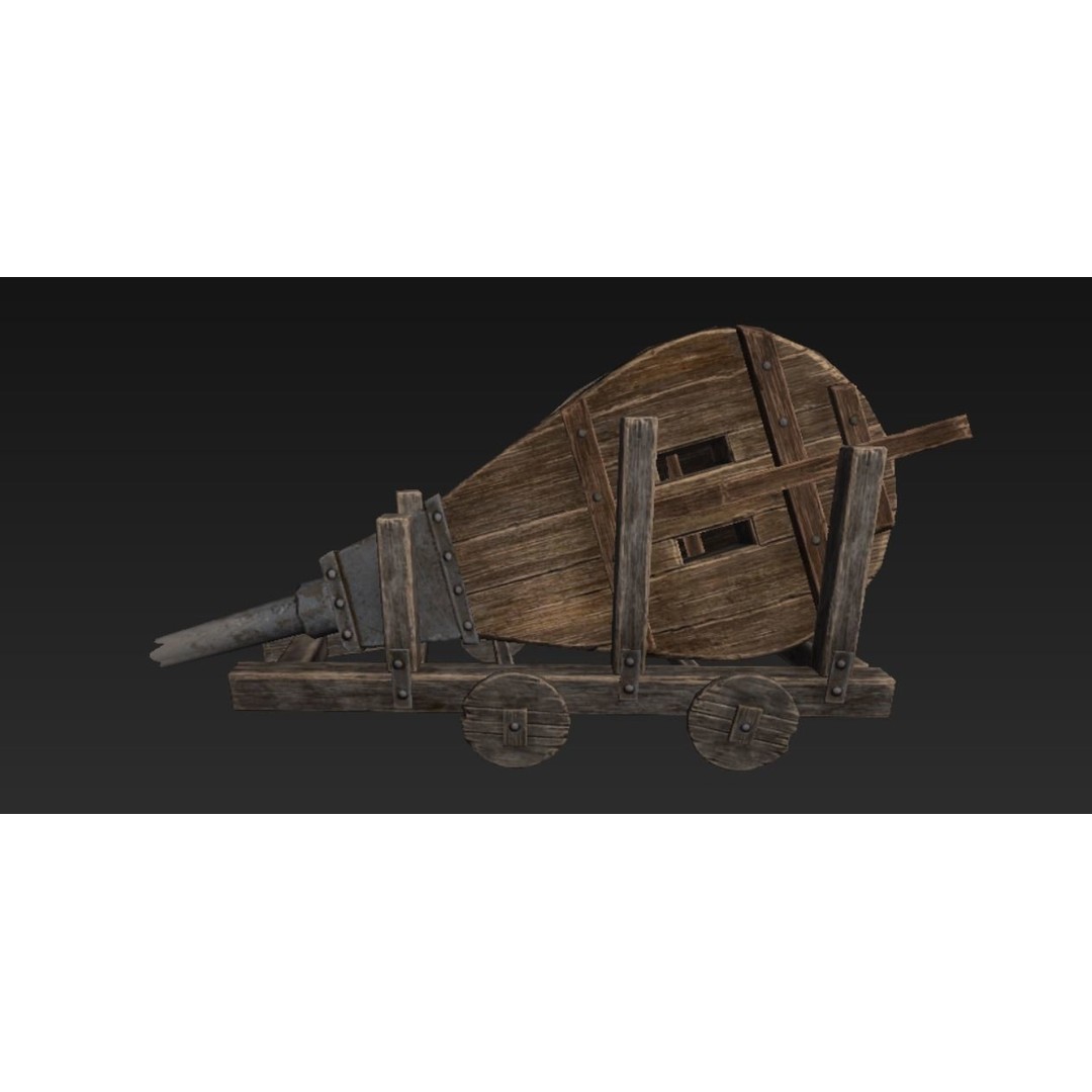 Roman Blacksmith 3D Model – Low Poly Game Asset, FBX, PBR Textures - View 27
